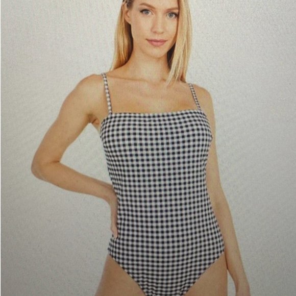 J. Crew Other - J. Crew Gingham One Piece Swimsuit - EUC 🤩